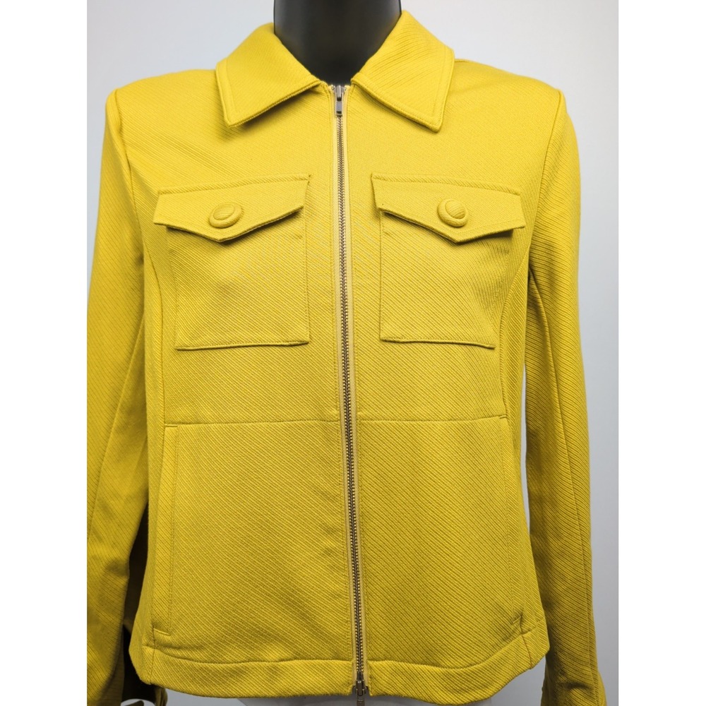 CAbi Style 4117 Moss Gold Touring Jacket Woman Size XS